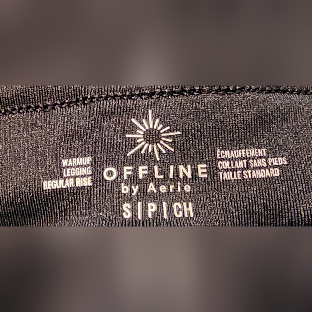 Women's Aerie Black Leggings NWT - Picture 5 of 5